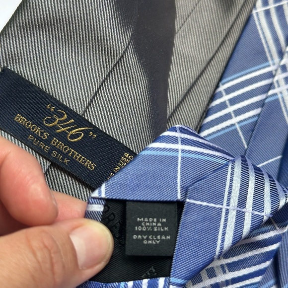 Brooks Brothers & Express Silk Elegant  Ties - Picture 4 of 4